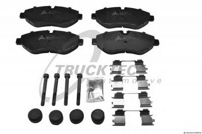 TRUCKTEC AUTOMOTIVE 0235196 -  Комплект тормозных колодок, дисковый тормоз